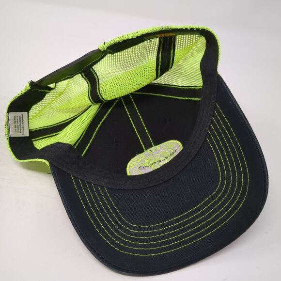 Bass Pro Shops Outdoor World Snapback Trucker Hat Multi One Size Embroidered - Picture 7 of 10